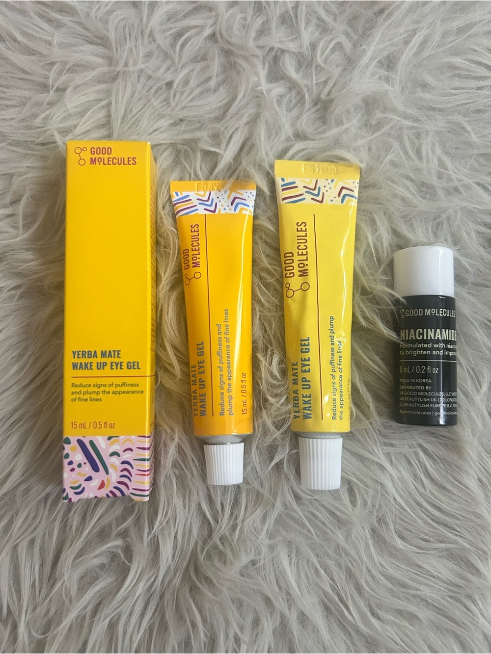 Good Molecules Yerba Mate Wake Up Eye Gelx2 &Niacinamide Mini
